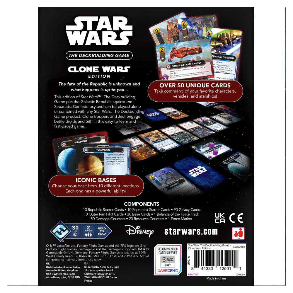 Star Wars: The Deck Building Game - Clone Wars Edition