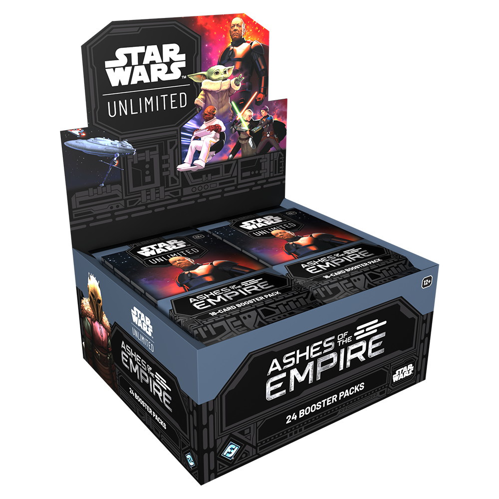 Star Wars: Unlimited - Ashes of the Empire Booster Display