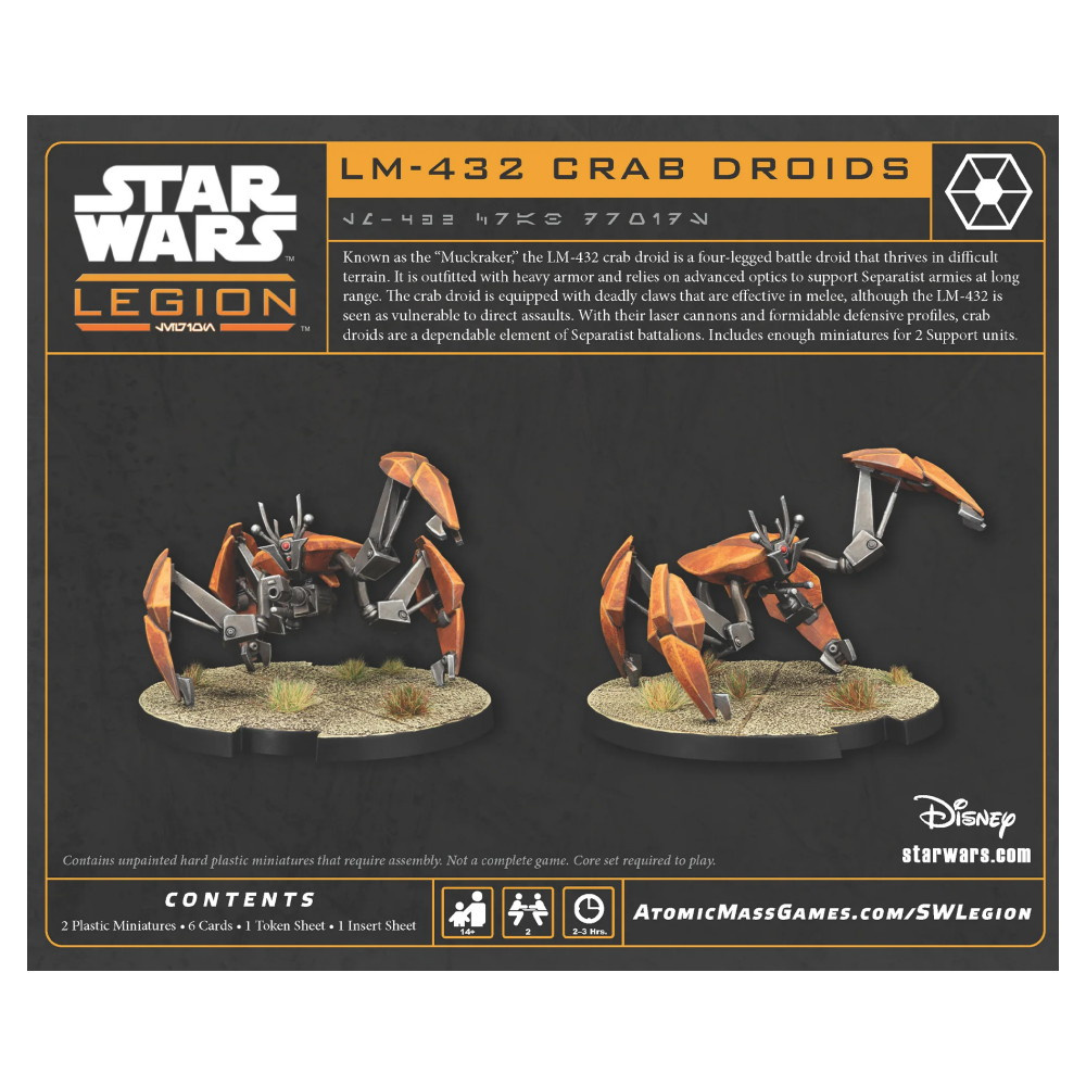 Star Wars: Legion - LM-432 Crab Droid Squad (Exp.)