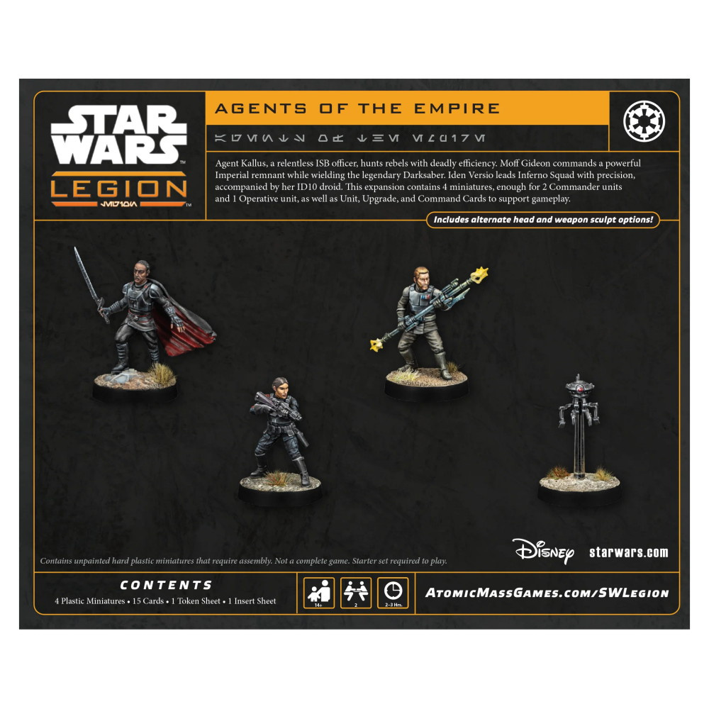 Star Wars: Legion - Agents of the Empire (Exp.)