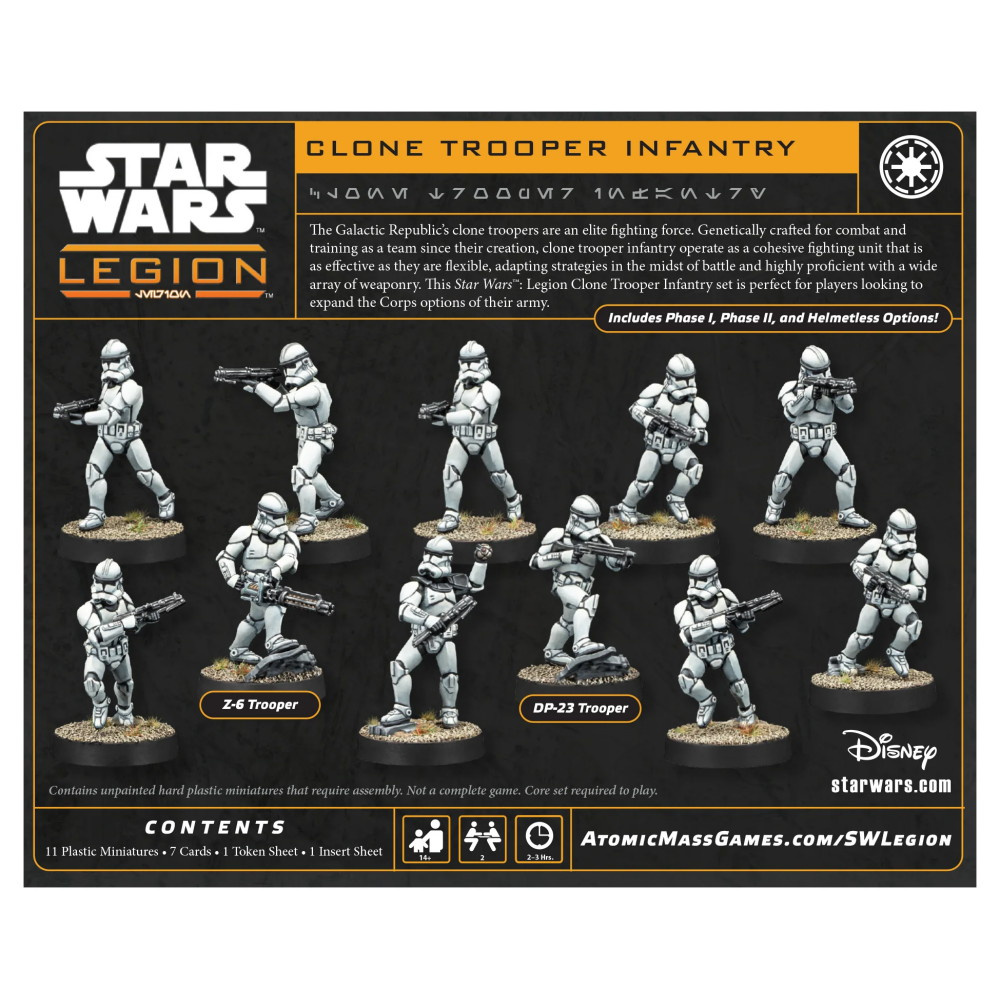 Star Wars: Legion - Clone Troopers Infantry (Exp.)