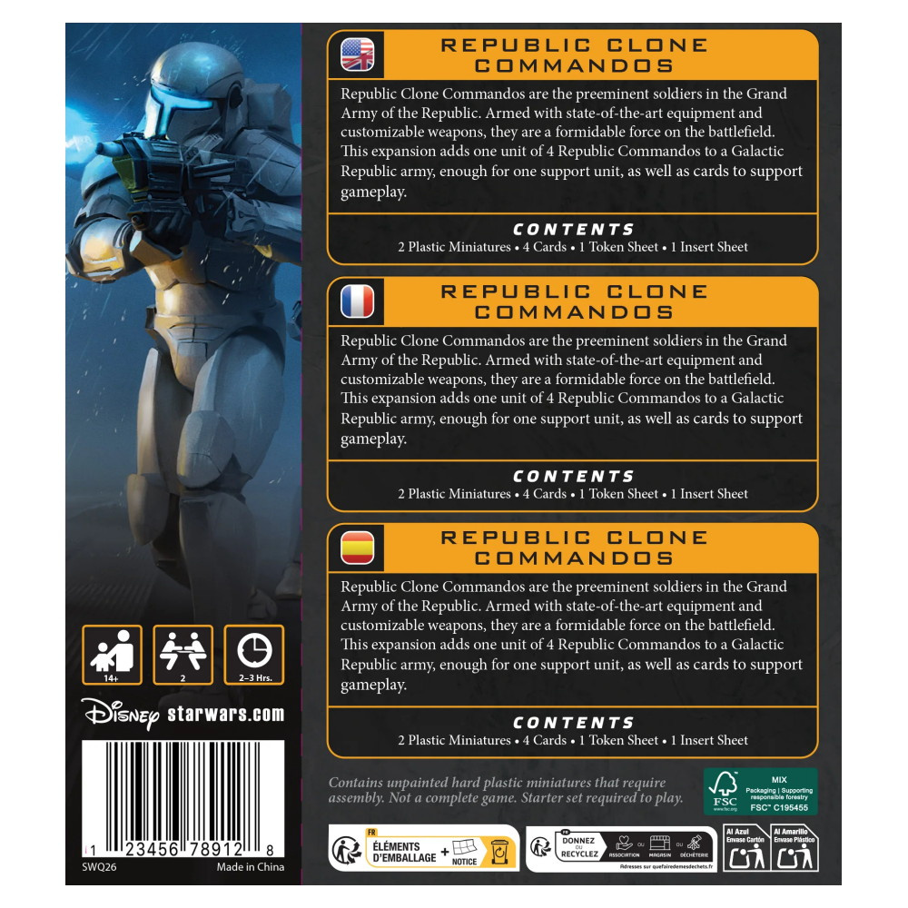 Star Wars: Legion - Republic Clone Commandos (Exp.)