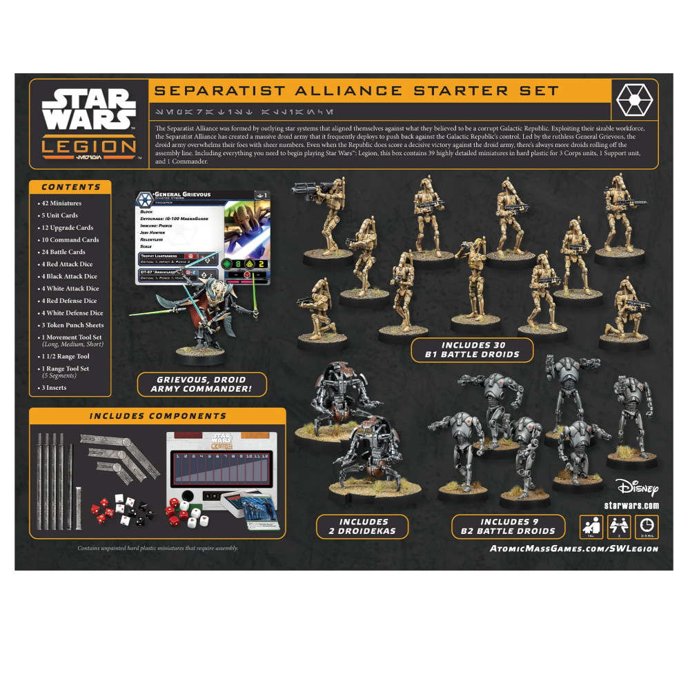 Star Wars: Legion - Separatist Alliance Starter Set (Exp.)