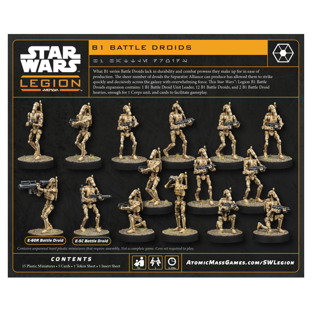 Star Wars: Legion - B1 Battle Droids (Exp.)