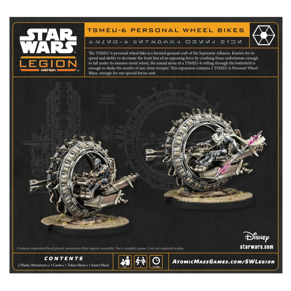 Star Wars: Legion - TSMEU-6 Personal Wheel Bike (Exp.)