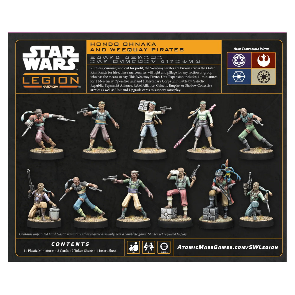Star Wars: Legion - Hondo Ohnaka & Weequay Pirates (Exp.)