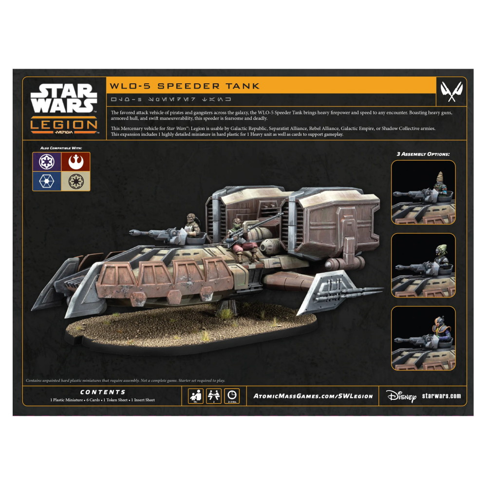 Star Wars: Legion - WL0-5 Speeder Tank (Exp.)