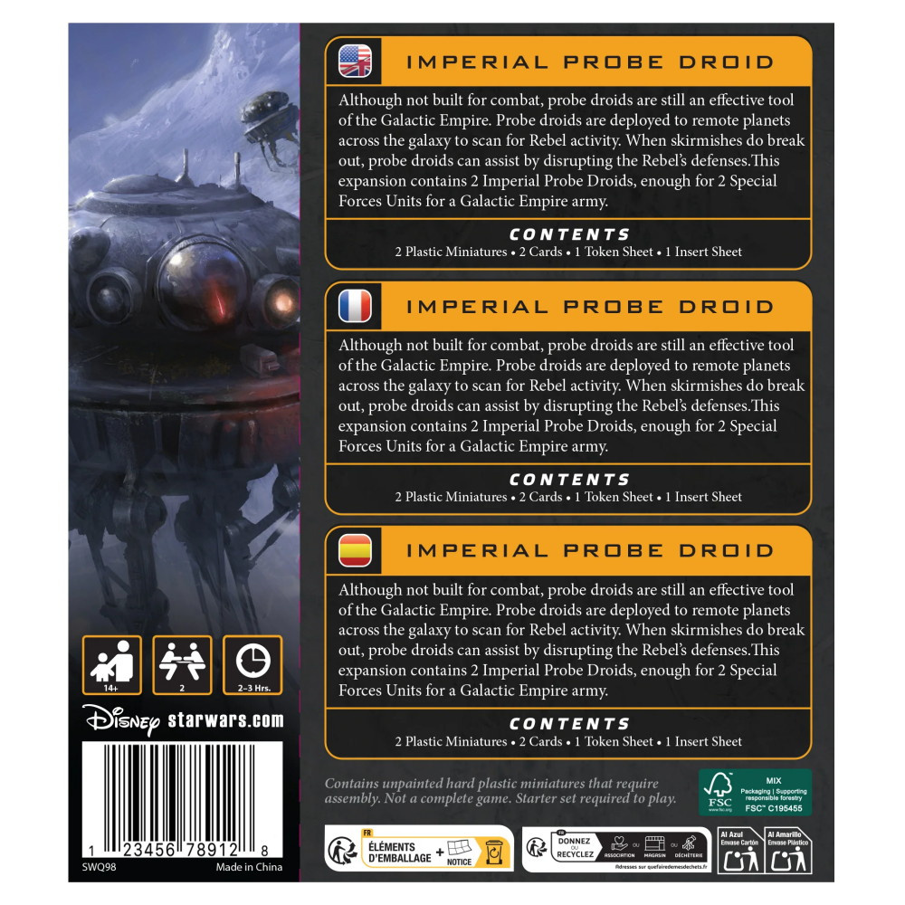 Star Wars: Legion - Imperial Probe Droids (Exp.)