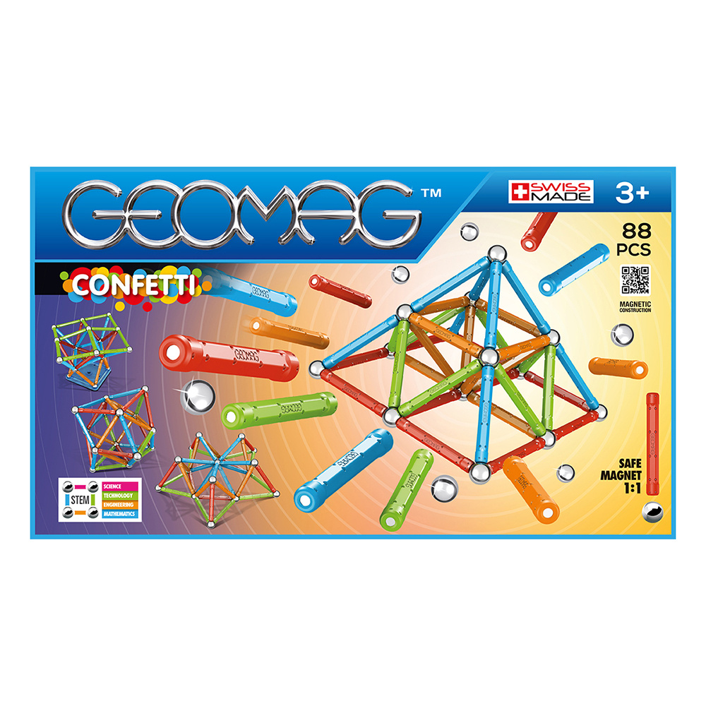 Geomag Confetti 88 Bitar