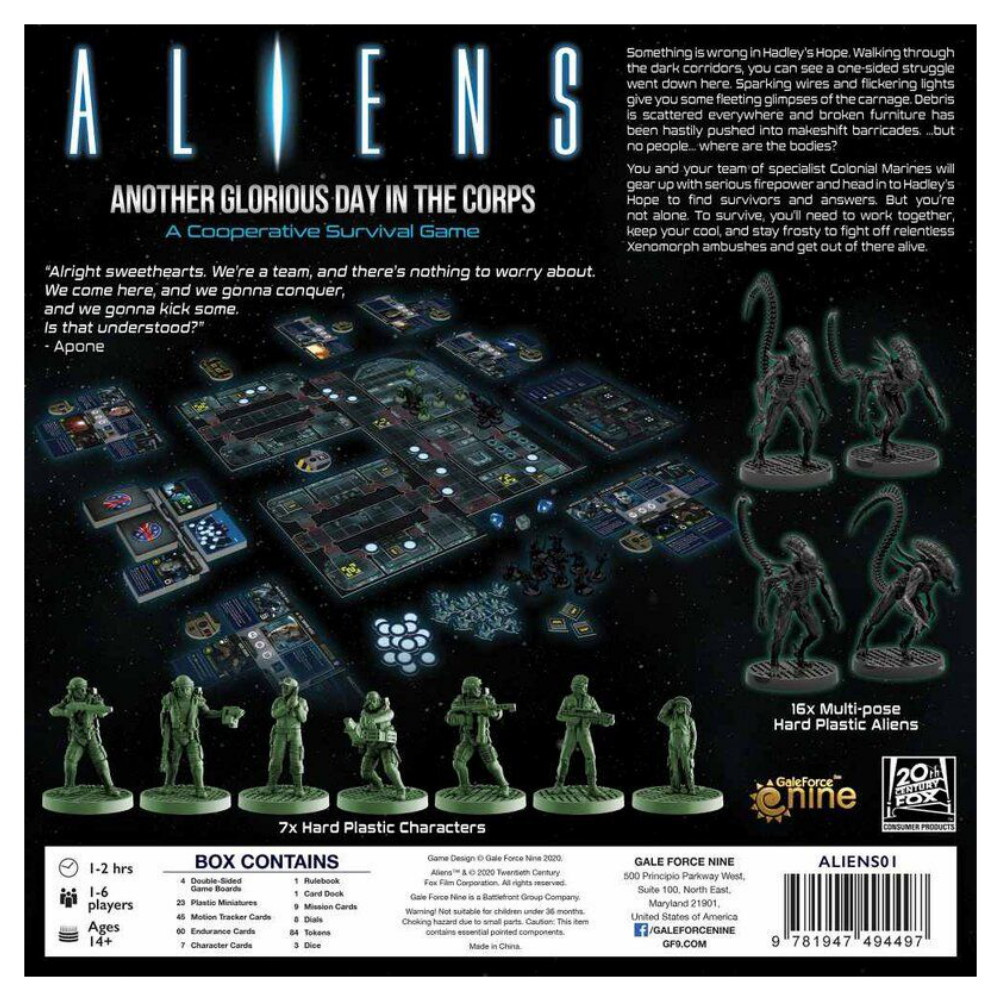 Aliens: Another Glorious Day in the Corps