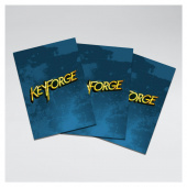 Keyforge Logo Sleeves 66 x 92 mm - Blue