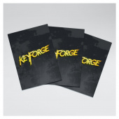 Keyforge Logo Sleeves 66 x 92 mm - Black Keyforge Logo Sleeves 66 x 92 mm - Black
