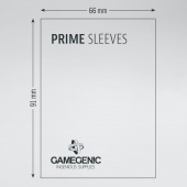 GameGenic Prime Sleeves Green 64 x 89 mm GameGenic Prime Sleeves Green 64 x 89 mm