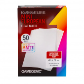 GameGenic Matte Sleeves 44 x 69 mm Clear GameGenic Matte Sleeves 44 x 69 mm Clear