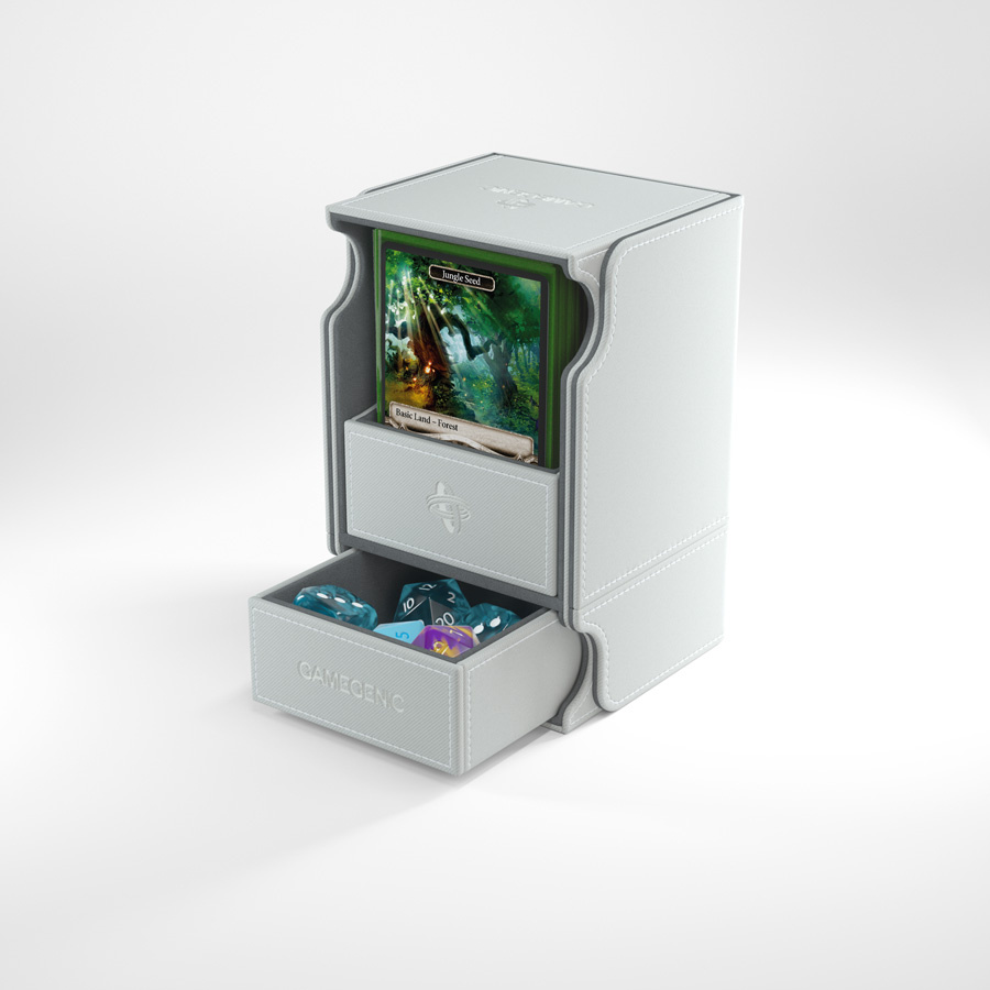 GameGenic Watchtower 100+ Convertible Deck Box (White)