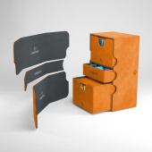 GameGenic Stronghold 200+ Convertible Deck Box (Orange)