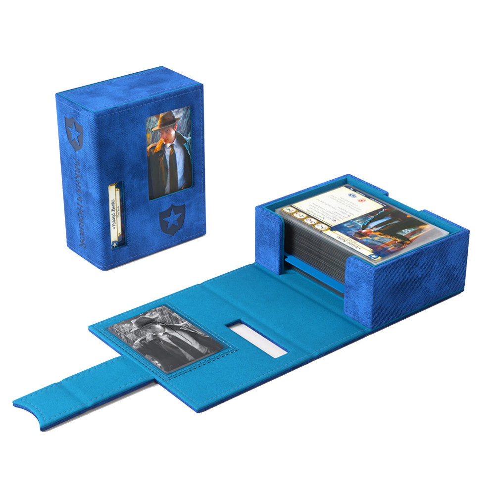 GameGenic - Arkham Horror: Investigator Deck Tome - Guardian Blue