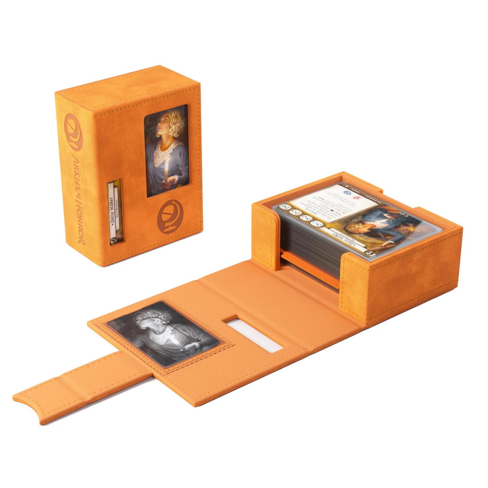 GameGenic - Arkham Horror: Investigator Deck Tome - Seeker Orange