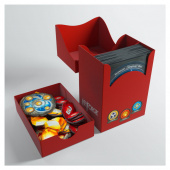 Keyforge Gemini Deck Box - Red Keyforge Gemini Deck Box - Red