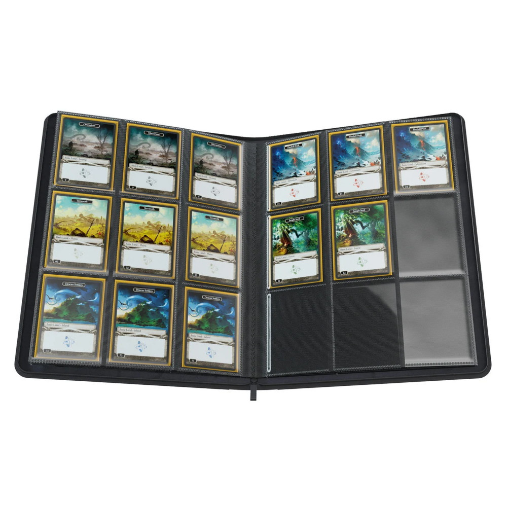 Gamegenic: 18-Pocket Zip-Up Album - Black