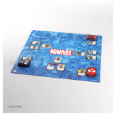 GameGenic Game Mat XL: Marvel Champions - Blue