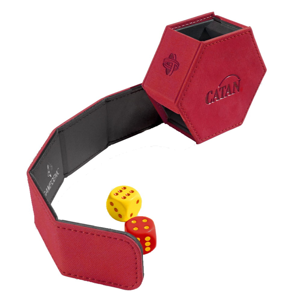Catan: Hexatower - Premium Dice Tower Red