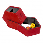 Catan: Hexatower - Premium Dice Tower Red Catan: Hexatower - Premium Dice Tower Red