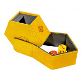 Catan: Hexatower - Premium Dice Tower Yellow Catan: Hexatower - Premium Dice Tower Yellow