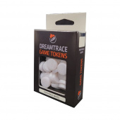 DreamTrace Game Tokens: Poppymilk White DreamTrace Game Tokens: Poppymilk White