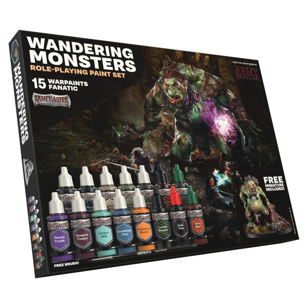 Army Painter: Gamemaster - Wandering Monsters Role-playing Paint Set