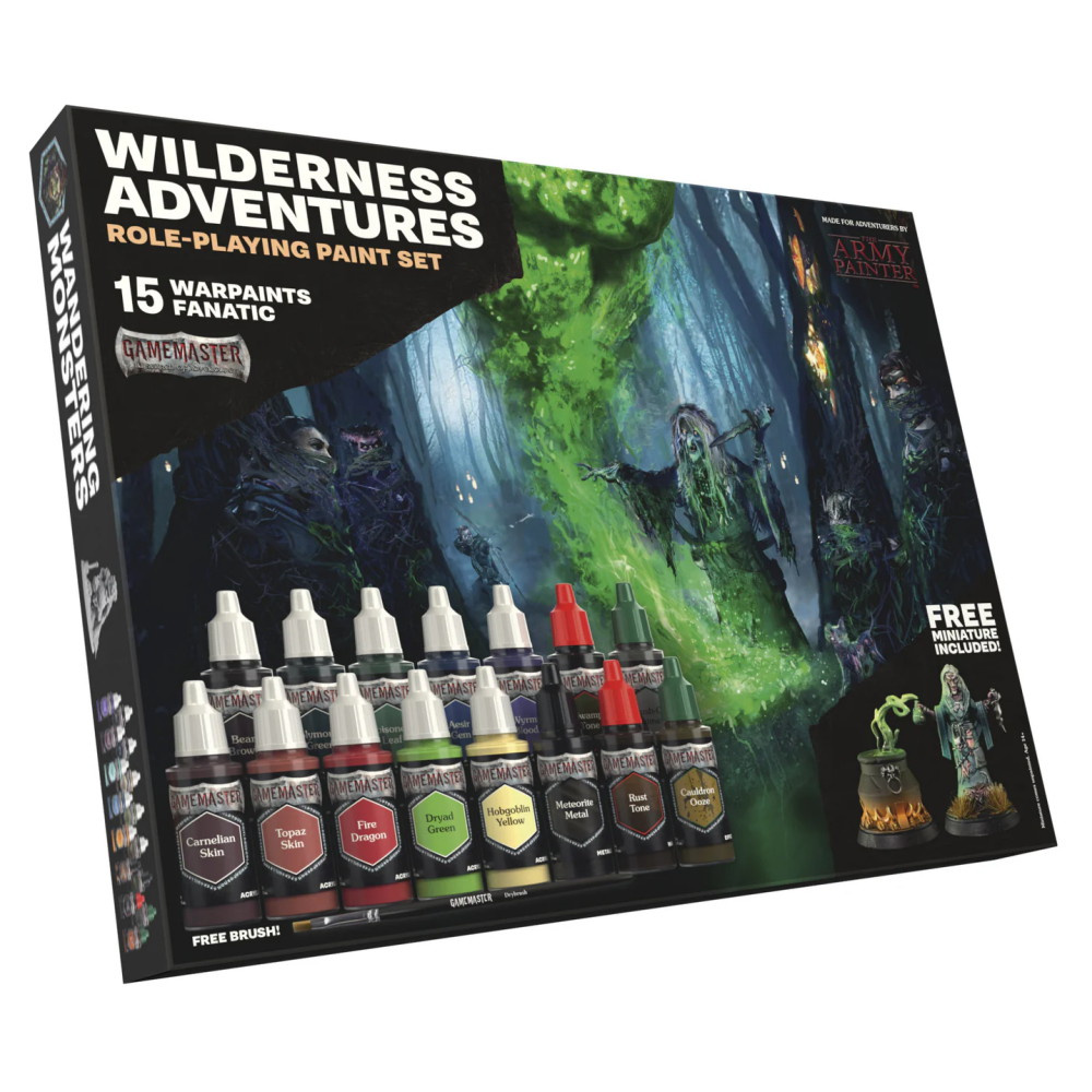 Army Painter: Gamemaster - Wilderness Adventure Role-playing Paint Set