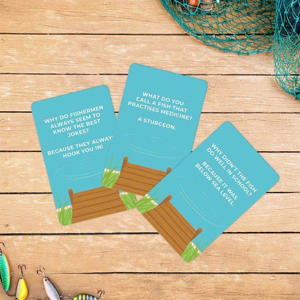 Dad Jokes Fiske Edition (Eng)