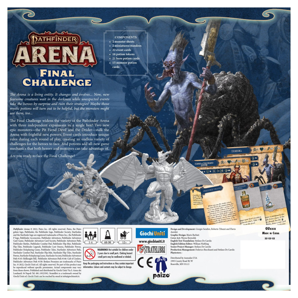Pathfinder Arena: Final Challenge (Exp.)