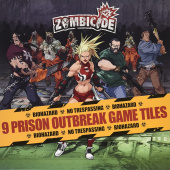 Zombicide: 9 Prison Outbreak Game Tiles (Exp.) Zombicide: 9 Prison Outbreak Game Tiles (Exp.)