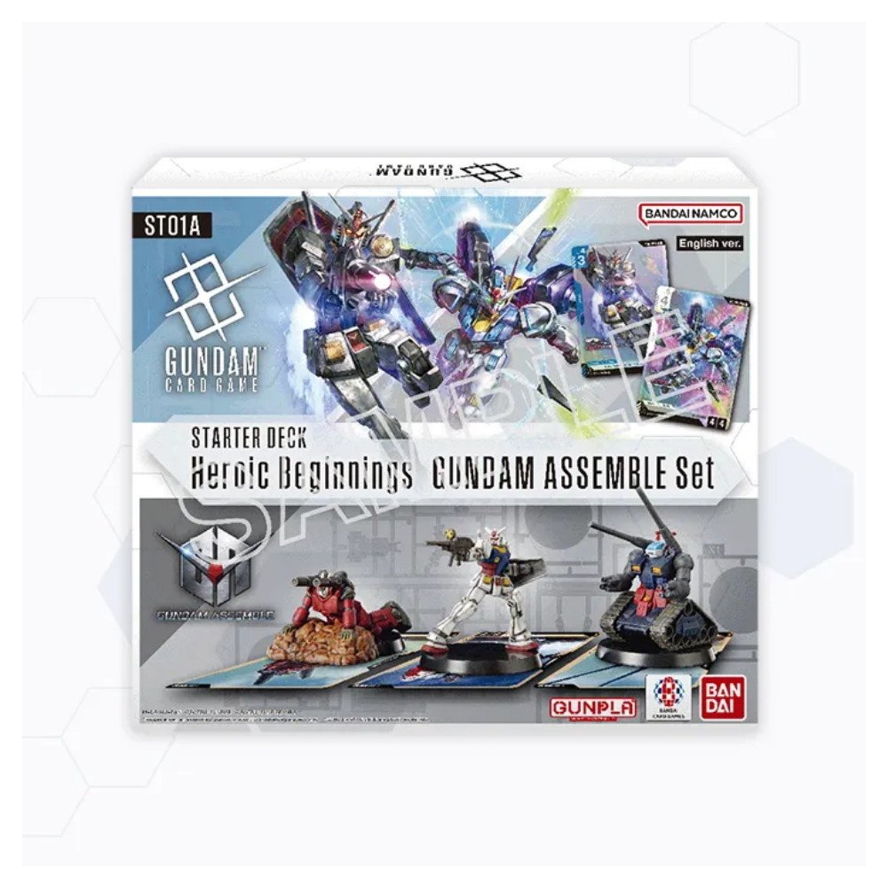 Gundam CG: Heroic Beginnings Assemble Starter Set ST01A