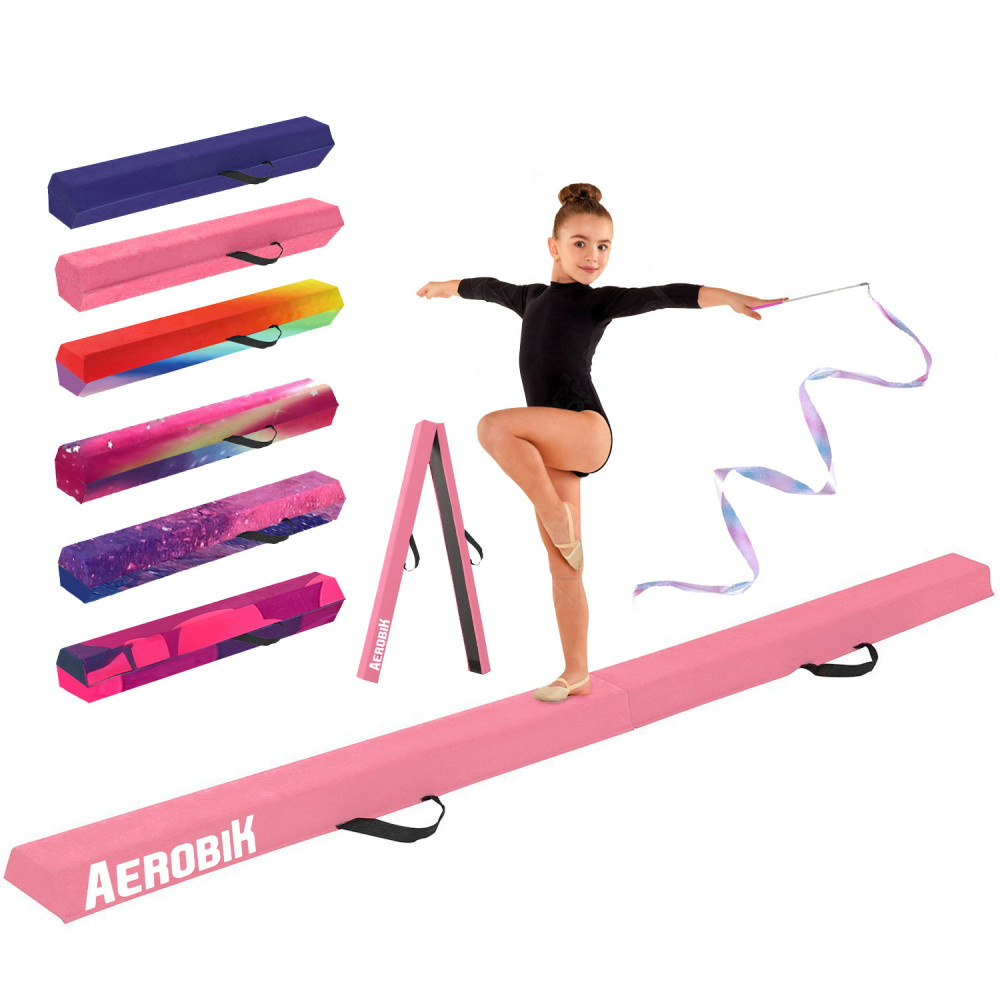Gym Beam Pro - Gymnastikbom - Rosa