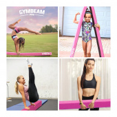 Gym Beam Pro - Gymnastikbom - Rosa Gym Beam Pro - Gymnastikbom - Rosa