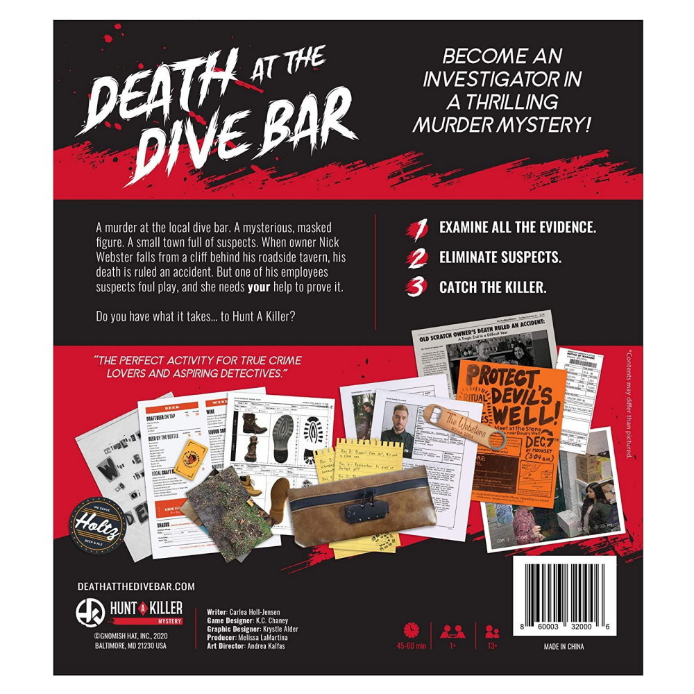Hunt A Killer: Death at the Dive Bar
