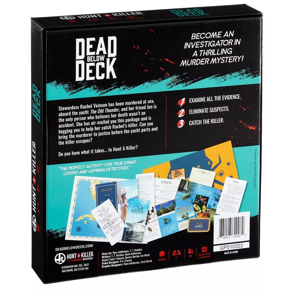 Hunt A Killer: Dead Below Deck
