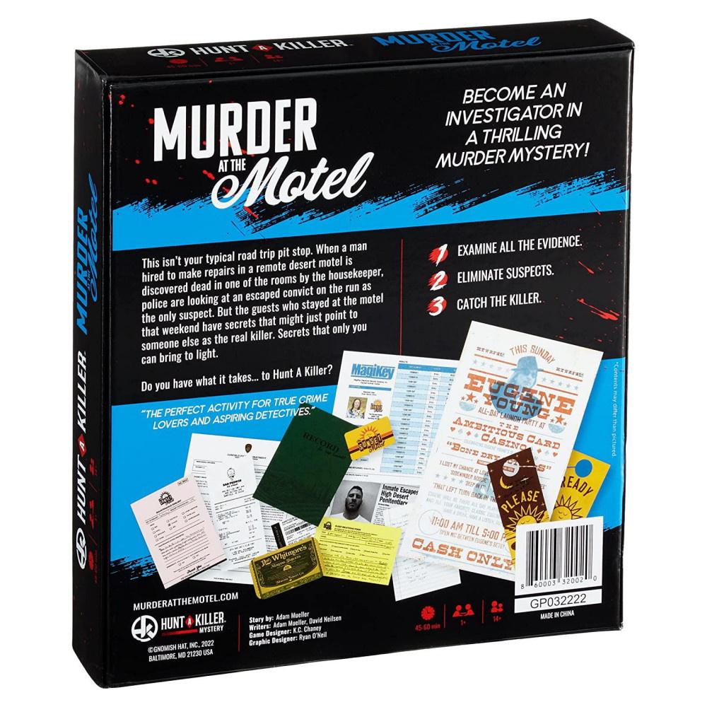 Hunt A Killer: Murder At The Motel