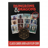Dungeons & Dragons Class Cards and D20 Flip Coin Dungeons & Dragons Class Cards and D20 Flip Coin