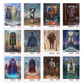 Dungeons & Dragons Class Cards and D20 Flip Coin Dungeons & Dragons Class Cards and D20 Flip Coin