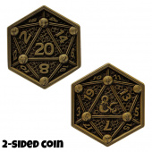 Dungeons & Dragons Class Cards and D20 Flip Coin Dungeons & Dragons Class Cards and D20 Flip Coin