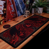 Dungeons & Dragons Desk Pad & Coaster Set Dungeons & Dragons Desk Pad & Coaster Set