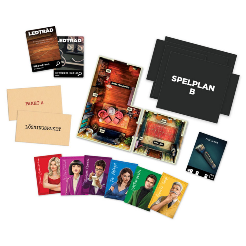 Cluedo Flykt - Svek på Swartwiks Herrgård