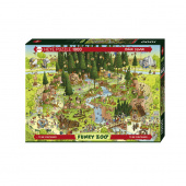Heye Pussel: Black Forest Habitat 1000 Bitar Heye Pussel: Black Forest Habitat 1000 Bitar