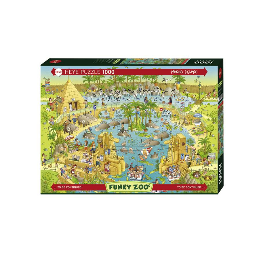 Heye Pussel: Nile Habitat 1000 Bitar