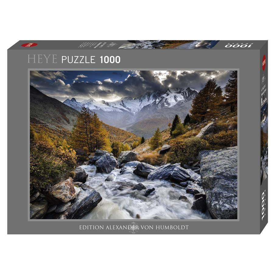 Heye Pussel: Mountain Stream 1000 Bitar