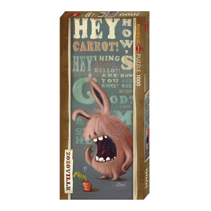 Heye Pussel: Zozoville - Carrot - 1000 Bitar