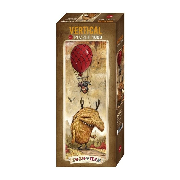 Heye Pussel: Zozoville - Red Balloon - 1000 Bitar